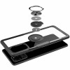 TPU+PC чехол Deen CrystalRing for Magnet (opp) для Samsung Galaxy S20 Ultra Чорний (23675)