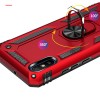 Ударопрочный чехол GETMAN Serge Ring for Magnet для Xiaomi Redmi 9A Красный (18285)