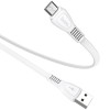 Дата кабель Hoco X40 Noah USB to MicroUSB (1m) Білий (22557)