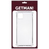 TPU чехол GETMAN Ease logo усиленные углы для Samsung Galaxy Note 10 Lite (A81) Білий (15788)