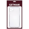 TPU чехол GETMAN Clear 1,0 mm для Apple iPhone 11 Pro (5.8'') Прозрачный (7708)