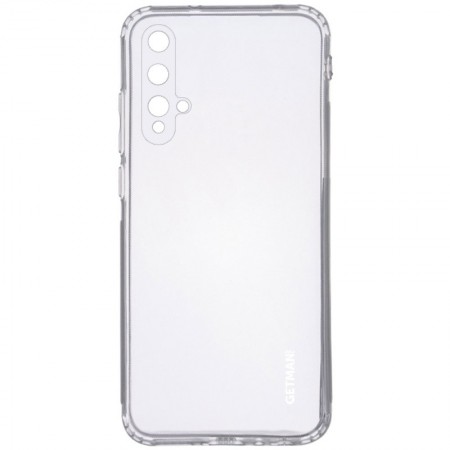 TPU чехол GETMAN Clear 1,0 mm для Huawei Honor 20 / Nova 5T Прозрачный (7709)