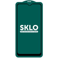 Защитное стекло SKLO 5D (full glue) (тех.пак) для Samsung Galaxy A31 Черный (16786)