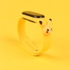 Силиконовый ремешок Cartoon Face для Xiaomi Mi Band 5 / 6 Жовтий (14215)