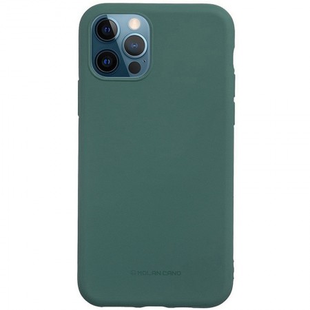 TPU чехол Molan Cano Smooth для Apple iPhone 12 Pro / 12 (6.1'') Зелёный (12590)