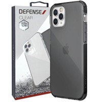 Чехол Defense Clear Series (TPU) для Apple iPhone 12 Pro / 12 (6.1'') Черный (16790)