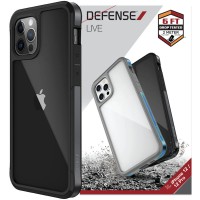 Чехол Defense Live Series для Apple iPhone 12 Pro / 12 (6.1'') Чорний (16792)