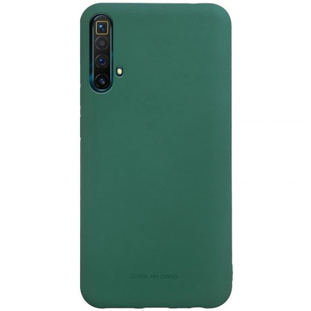 TPU чехол Molan Cano Smooth для Realme X3 SuperZoom / X3 / X50 Зелёный (7829)