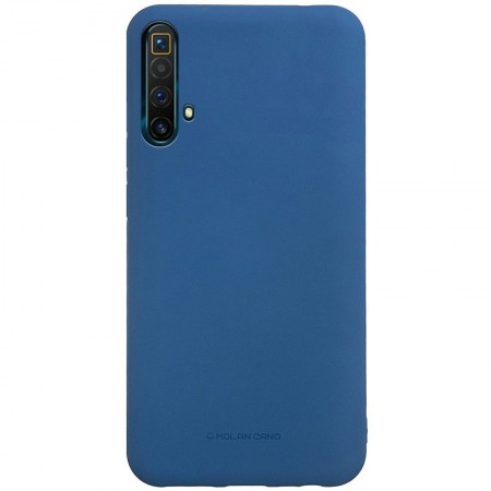 TPU чехол Molan Cano Smooth для Realme X3 SuperZoom / X3 / X50 Синій (7833)