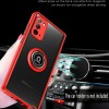 TPU+PC чехол Deen ColorEdgingRing for Magnet для Samsung Galaxy Note 20 Красный (7950)