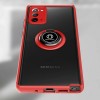 TPU+PC чехол Deen ColorEdgingRing for Magnet для Samsung Galaxy Note 20 Красный (7950)