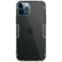 TPU чехол Nillkin Nature Series для Apple iPhone 12 Pro / 12 (6.1'') Сірий (12605)