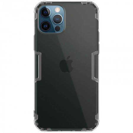 TPU чехол Nillkin Nature Series для Apple iPhone 12 Pro / 12 (6.1'') Серый (12605)