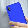 Пластиковая накладка GKK LikGus 360 градусов (opp) для Xiaomi Redmi 9A Синий (27521)