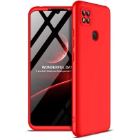 Пластиковая накладка GKK LikGus 360 градусов (opp) для Xiaomi Redmi 9C Червоний (27524)