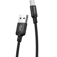 Дата кабель Hoco X14 Times Speed USB to Type-C (2m) Черный (14218)