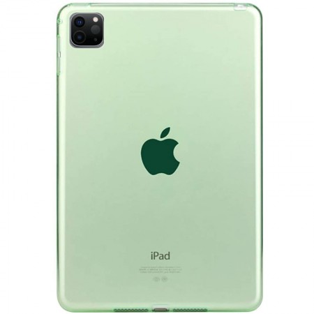 TPU чехол Epic Color Transparent для Apple iPad Pro 11'' (2020) Зелений (8006)