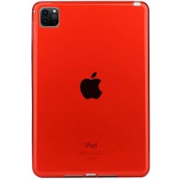 TPU чехол Epic Color Transparent для Apple iPad Pro 11'' (2020) Красный (8005)