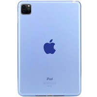 TPU чехол Epic Color Transparent для Apple iPad Pro 11'' (2020) Синий (8002)
