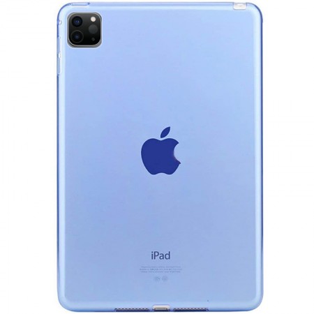 TPU чехол Epic Color Transparent для Apple iPad Pro 11'' (2020) Синій (8002)