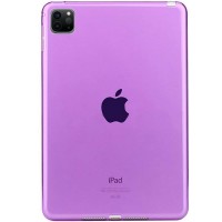 TPU чехол Epic Color Transparent для Apple iPad Pro 11'' (2020) Фиолетовый (8001)