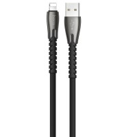 Дата кабель Hoco U58 Core Lightning Cable (1.2m) Чорний (14220)
