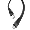 Дата кабель Hoco S4 ''With Timer'' USB to MicroUSB (1.2m) Черный (14221)