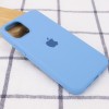 Чехол Silicone Case Full Protective (AA) для Apple iPhone 12 Pro / 12 (6.1'') Блакитний (20446)