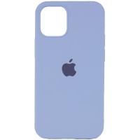 Чехол Silicone Case Full Protective (AA) для Apple iPhone 12 Pro / 12 (6.1'') Блакитний (8034)