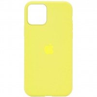Чехол Silicone Case Full Protective (AA) для Apple iPhone 12 Pro / 12 (6.1'') Жовтий (20443)