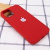 Чехол Silicone Case Full Protective (AA) для Apple iPhone 12 Pro / 12 (6.1'') Красный (8021)