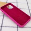 Чехол Silicone Case Full Protective (AA) для Apple iPhone 12 Pro / 12 (6.1'') Малиновый (8013)