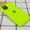 Чехол Silicone Case Full Protective (AA) для Apple iPhone 12 Pro / 12 (6.1'') Салатовый (8027)