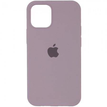 Чехол Silicone Case Full Protective (AA) для Apple iPhone 12 Pro / 12 (6.1'') Серый (20436)