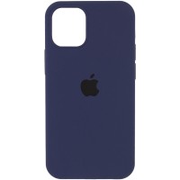 Чехол Silicone Case Full Protective (AA) для Apple iPhone 12 Pro / 12 (6.1'') Синій (8007)