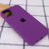 Чехол Silicone Case Full Protective (AA) для Apple iPhone 12 Pro / 12 (6.1'') Фіолетовий (8015)