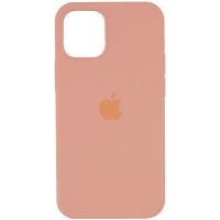 Чехол Silicone Case Full Protective (AA) для Apple iPhone 12 Pro / 12 (6.1'') Помаранчевий (17390)