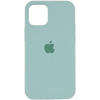Чехол Silicone Case Full Protective (AA) для Apple iPhone 12 Pro / 12 (6.1'') Бірюзовий (8041)
