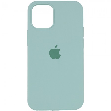 Чехол Silicone Case Full Protective (AA) для Apple iPhone 12 Pro / 12 (6.1'') Бирюзовый (8041)