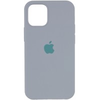 Чехол Silicone Case Full Protective (AA) для Apple iPhone 12 Pro / 12 (6.1'') Сірий (8042)