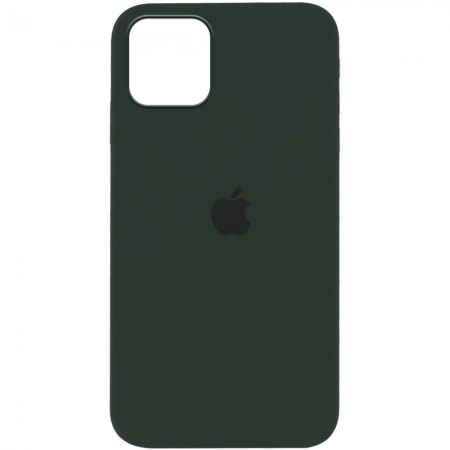 Чехол Silicone Case Full Protective (AA) для Apple iPhone 12 Pro / 12 (6.1'') Зелений (8046)