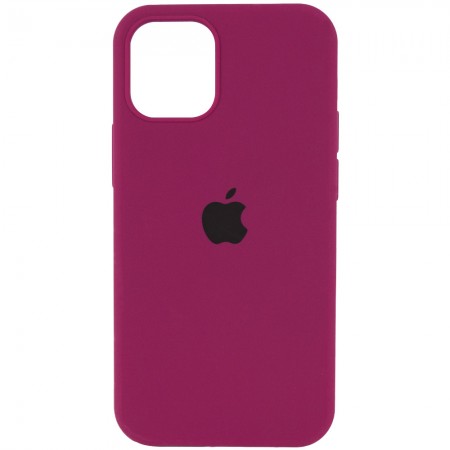 Чехол Silicone Case Full Protective (AA) для Apple iPhone 12 Pro / 12 (6.1'') Червоний (8035)