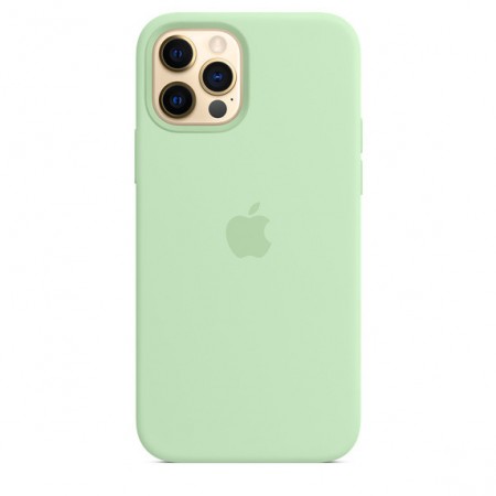 Чехол Silicone Case Full Protective (AA) для Apple iPhone 12 Pro / 12 (6.1'') Зелёный (22560)