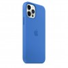 Чехол Silicone Case Full Protective (AA) для Apple iPhone 12 Pro / 12 (6.1'') Синій (22558)