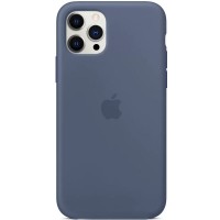 Чехол Silicone Case Full Protective (AA) для Apple iPhone 12 Pro / 12 (6.1'') Синій (30038)