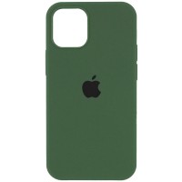 Чохол Silicone Case Full Protective (AA) для Apple iPhone 12 Pro / 12 (6.1'') Зелений (32219)