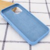 Чехол Silicone Case Full Protective (AA) для Apple iPhone 12 mini (5.4'') Голубой (8077)