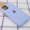Чехол Silicone Case Full Protective (AA) для Apple iPhone 12 mini (5.4'') Голубой (8081)