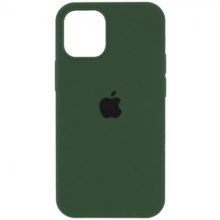 Чехол Silicone Case Full Protective (AA) для Apple iPhone 12 mini (5.4'') Зелёный (17398)