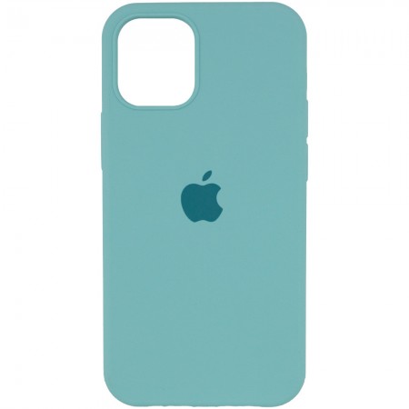 Чехол Silicone Case Full Protective (AA) для Apple iPhone 12 mini (5.4'') Бирюзовый (8085)